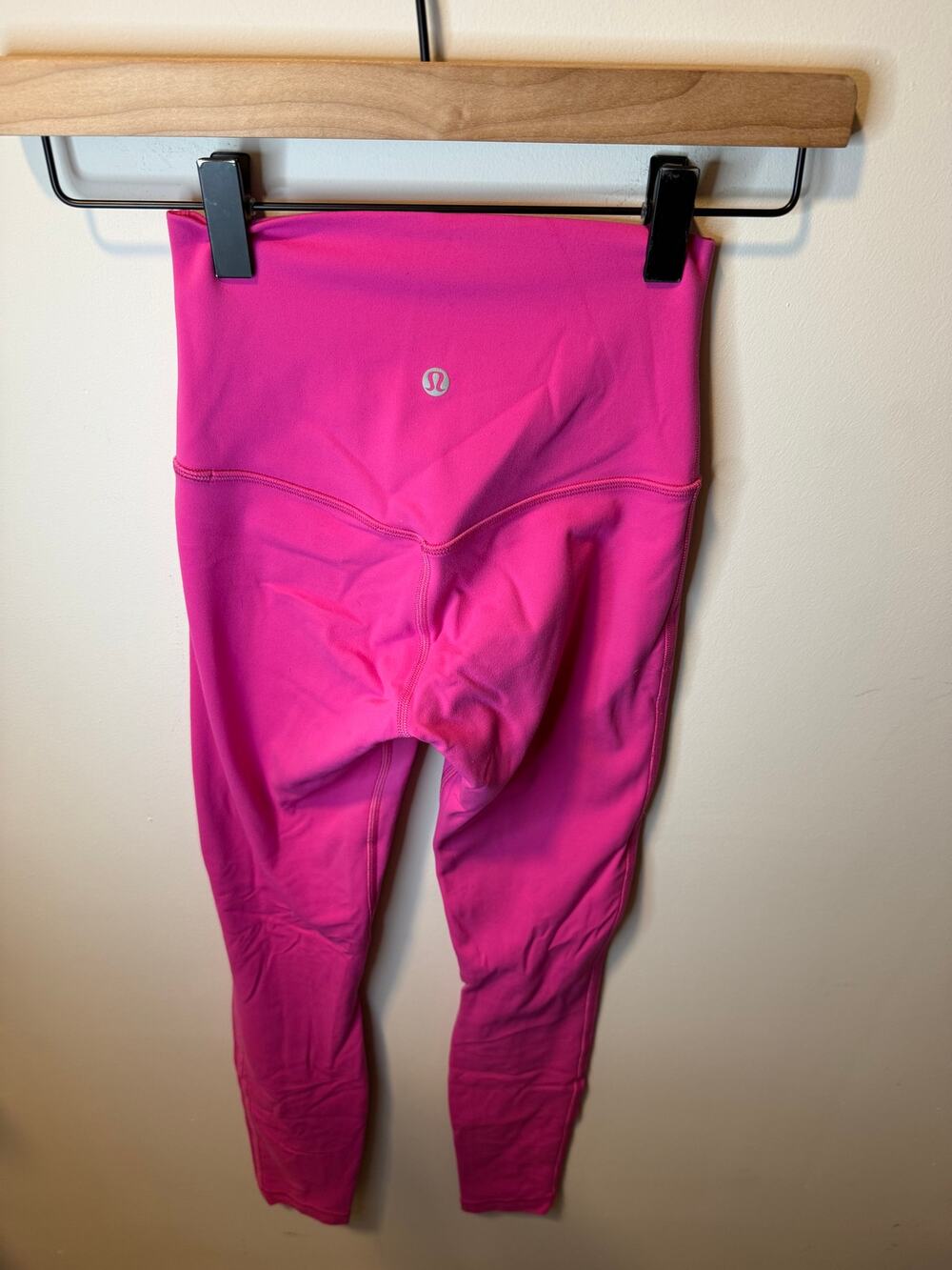 Lululemon Align High-Rise Pant 25” Nulu Size 0 Pink